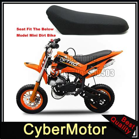 Foam Seat Assembly Cushion For Mini Moto Dirt Pocket Bike 2 Stroke 47cc