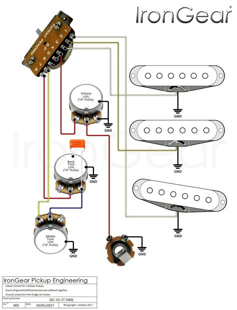 Fender 5 Way Selector Switch Wiring Diagram Fender 5 Way Swi