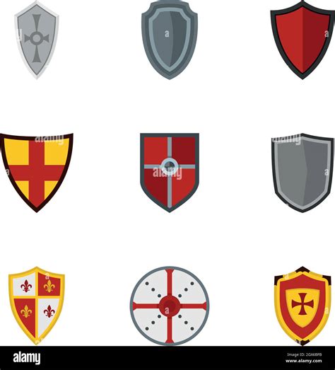 Medieval Shields Symbols