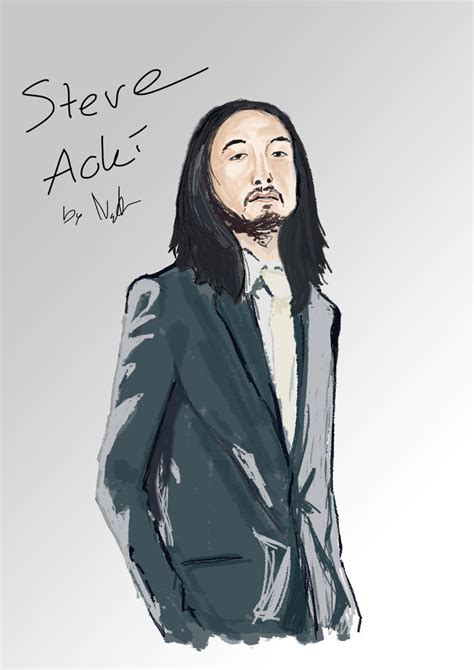 Steve Aoki By B1nart On Deviantart