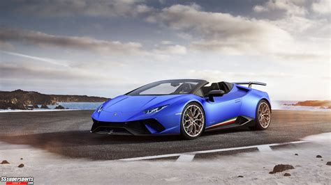 2 2019 Lamborghini Huracan Performante Spyder Sssupersports