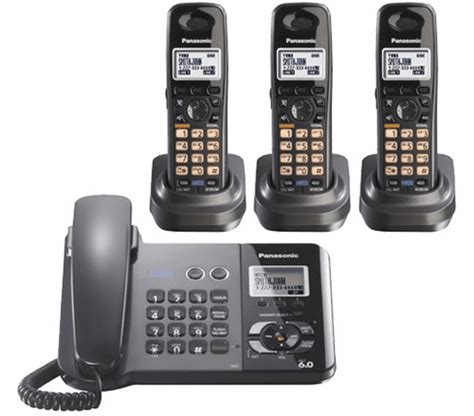 The Panasonic Kx Tg T Is A Line Expandable Dect Corded