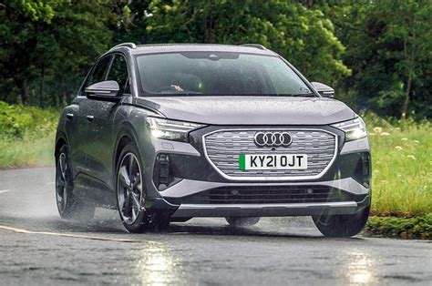 2022 Audi Q4 E Tron Suv Review Design Range Powertrain Charging