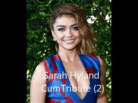 Sarah Hyland Cumtribute Gay Man Porn XHamster