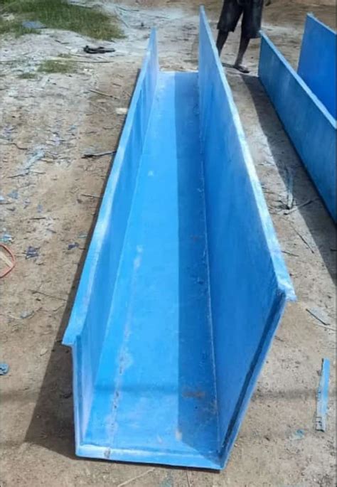 Blue FRP Rainwater Gutter 3 Mm At Rs 450 Sq Ft In Morbi ID