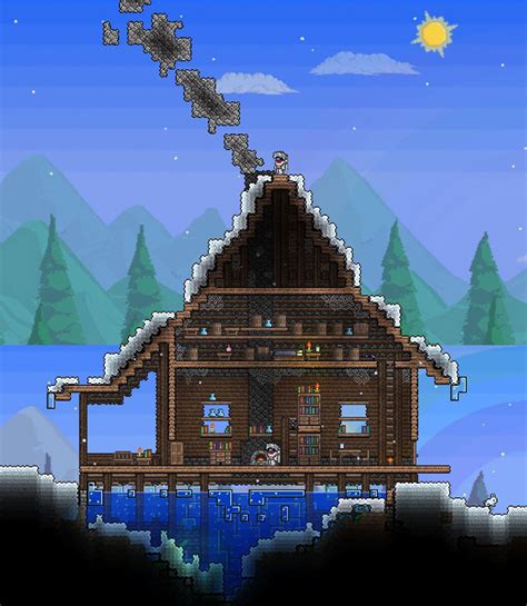 Cool Npc Houses Terraria A Cool House Terraria Looking For Some Cool Terraria House