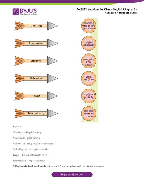 Ncert Solutions For Class English Chapter Run And Nasruddins