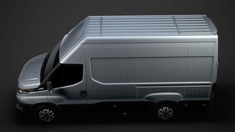 Iveco Daily Van L3H3 2020 Modelo 3D 129 3dm 3ds C4d Fbx Lwo