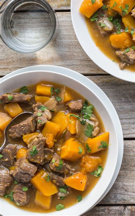 Healthy Beef And Butternut Squash Stew