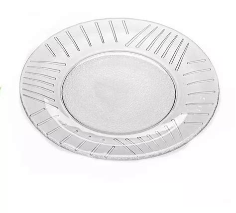 Plato Playo Tilcara Flint Rigolleau Vidrio X Unidades Mercadolibre