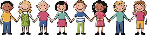 Kids Holding Hands Clipart Free - meandastranger