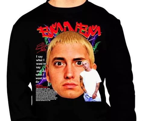 Eminem Rap Cantante Manga Larga Mercadolibre