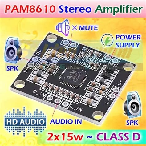 Kit Pam X W Pam Hd Digital Hi Fi Audio Amplifier Class D