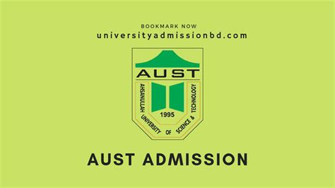 AUST Admission: Ahsanullah University of Science and Technology ...