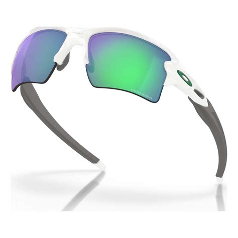 Oakley Flak 2 0 Xl Prizm Sunglasses Polished White Frame Prizm Jade Lens Uk