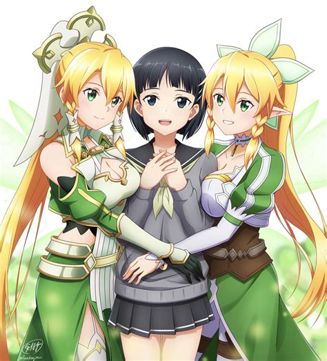 Leafa Kirigaya Suguha Sword Art Online Sao Alo Alfheim Online