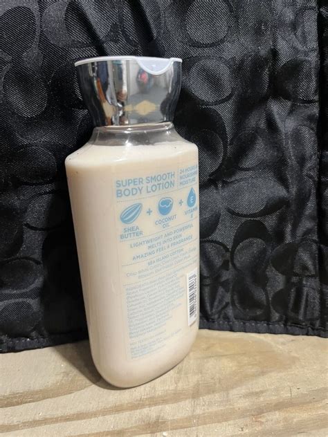 Bath Body Works Sea Island Cotton Moisture Lotion 8oz 667548032063