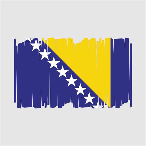 Bosnia Flag Vector Illustration 21944011 Vector Art at Vecteezy