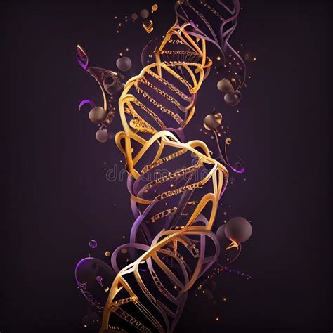 DNA Molecule Medical Concept Stock Illustration Illustration Of