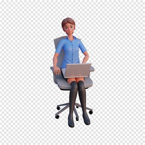 Premium Psd Business Woman Character 3d Illustration