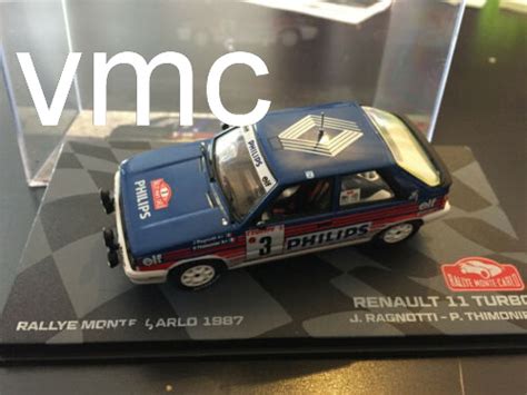 Renault Turbo Jean Ragnotti Thimonier Rallye Monte Carlo