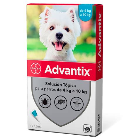 Advantix Perro Pipeta Antiparasitaria De 4 A 10 Kg Flusvet