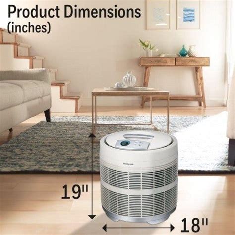 Honeywell 50250 S True Hepa Air Purifier 390 Sq Ft White Saiitt