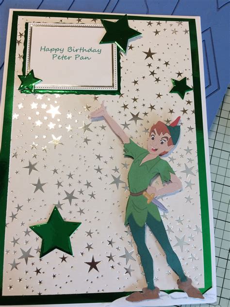 Peter Pan Birthday Card Baby Shower Cards Birthday Cards I Card