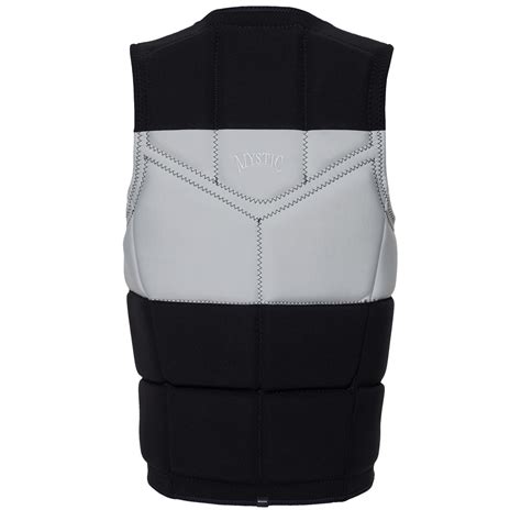 Peacock Impact Vest Fzip Wake 2024 Mystic Wakeboard Casques Gilet