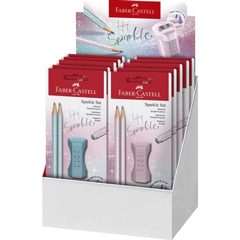 FABER CASTELL Schreibset GRIP SPARKLE Sortiert 118282 Bei