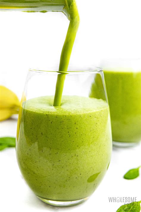 Spinach Smoothie Wholesome Yum Story Telling Co