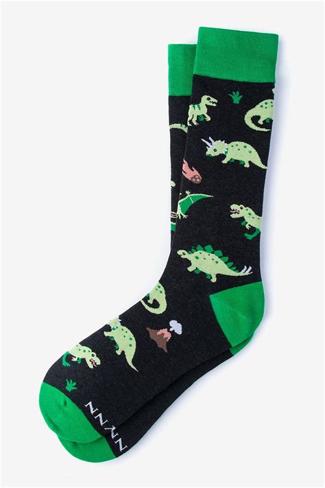 Dinosaur Socks Brontosaurus Socks