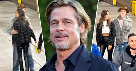 Brad Pitt Fue Fotografiado Con Su Nueva Novia Inés De Ramón