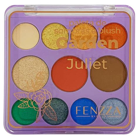 Paleta De Sombras E Blush Fenzza Kit De Maquiagem Para Revenda