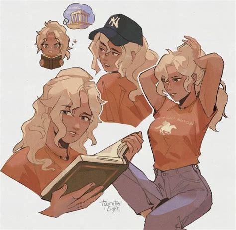 Ny Alianny On Instagram Annabeth Chase Percy Jackson Art Percy