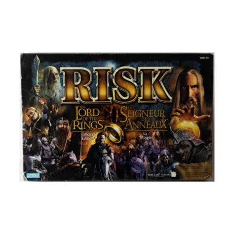 Parker Bro Boardgame Risk The Lord Of The Rings Trilogy Ed Alternat Box Vg 76930408339 Ebay