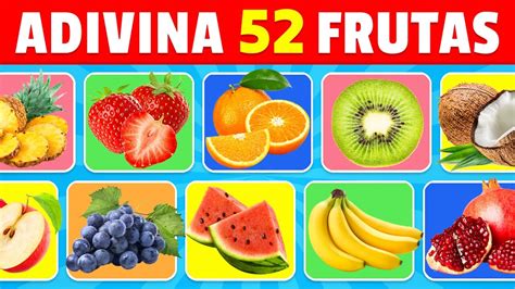 Adivina La Fruta En Segundos Diferentes Tipos De Frutas