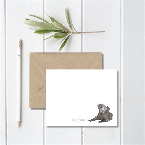 Chocolate Lab Gift Chocolate Lab Lover Labador Stationery Stationary