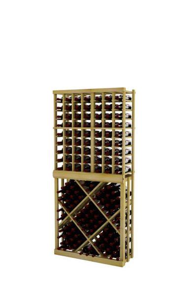 Ft Open Diamond Bin With Individual Bottle Wine Rack Vintner Series