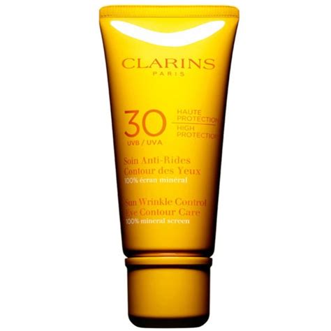 Clarins Sun Wrinkle Control Eye Contour Care Cream High Protection