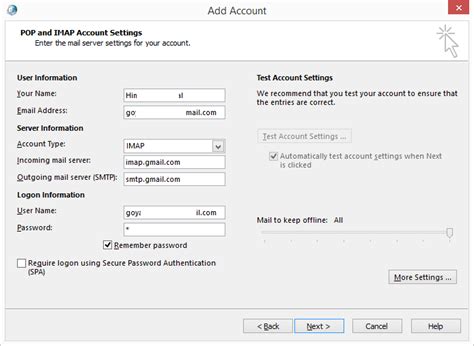 Lunar Surface Tear Down Prominent Gmail Imap Settings For Outlook