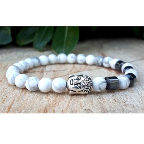 M Nner Der Silvers Buddha Mala Armband Spirituellen Meditation Yoga