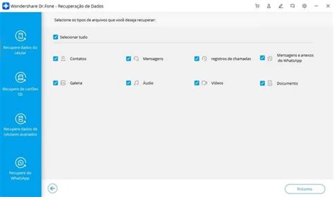 Tutorial Como Recuperar Dados Do Celular Com O Dr Fone De Maneira