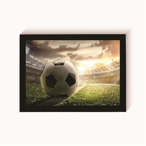 Quadro Decorativo Futebol Esportes Moldura X Cm No Elo Mabo Decor