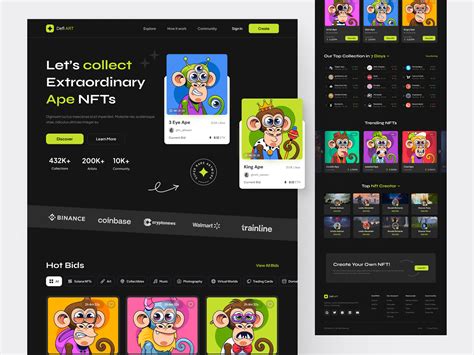 NFT Marketplace UX UI Design Behance