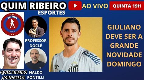 Giuliano Deve Ser A Novidade No Domingo Youtube