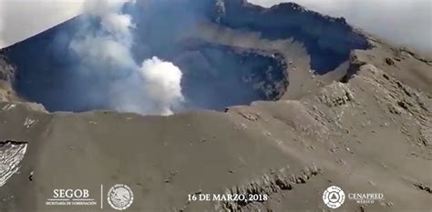 Sobrevuelo Al Volc N Popocat Petl De Marzo Centro Nacional De