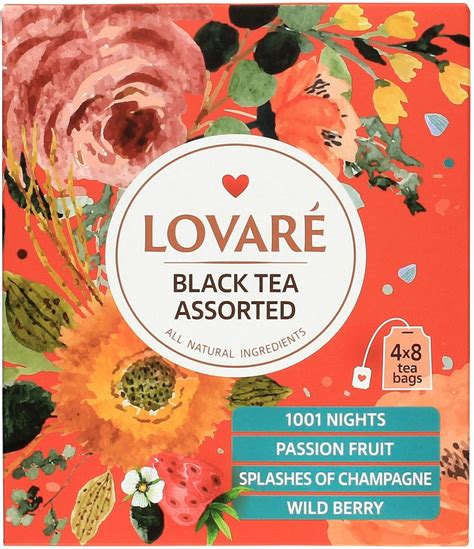 Herbata Lovare Ekspresowa Zestaw Black Tea T Koperty Ceny I Opinie