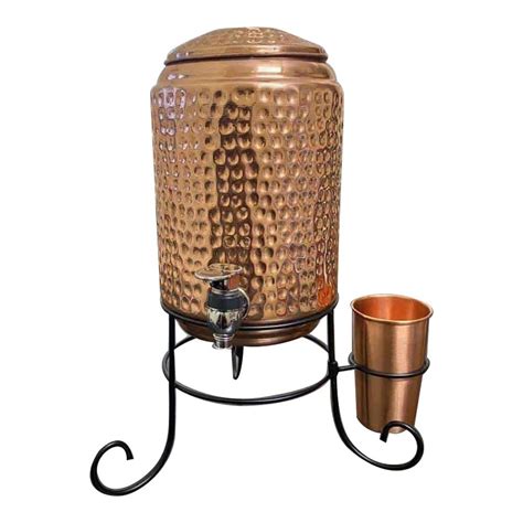 Pure Copper Water Tank Glass Set For Home At Rs 1500set In Ahmedabad Id 27525712533