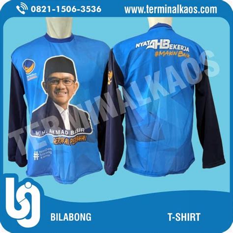 Kaos Partai Full Print Terminal Kaos